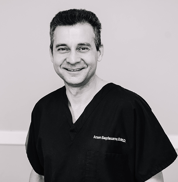 Amherst dentist Doctor Arsen Bagdasarov